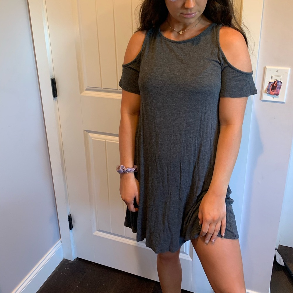 Grey Abercrombie dress